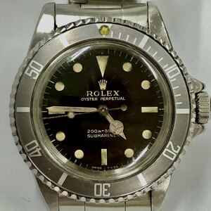 ロレックス　サブマリーナ　5513 アンティーク　ビンテージ　トロピカルブラウン　ROLEX 5512 デイトナ　エクスプローラー　デイジャスト