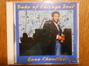 国内盤 ほぼ未使用 P-VINE【 Gene Chandler / Duke of Chicago Soul 】 ジーン・チャンドラー デューク・オブ・シカゴ・ソウル 廃盤