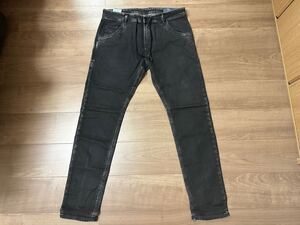 ディーゼル DIESEL KROOLEY CB JOGG JEANS 084HH デニム パンツ コーティング加工 ジョグジーンズ 32 ブラック 中古品