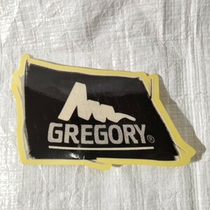 グレゴリー　GREGORY　ステッカー　シール　旧タグ　旧ロゴ　ブラック　グレー　レア　グラフィック　フラッグ　