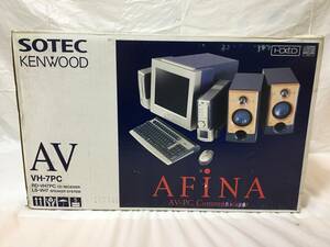 〇N385〇未使用 KENWOOD ケンウッド SOTEC AFINA VH-7PC RD-7VHPC LS-VH7 CDコンポ