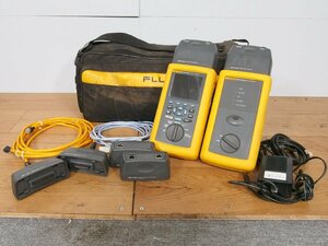 ☆【2H0521-12】 FLUKE フルーク ケーブルアナライザー DSP-4000 DSP-4000SR 他 100V 取扱説明書つき DSP-FTA410 DSP-LIA011 DSP-LIA012 DS