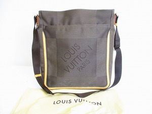 【希少】【美品】 ルイヴィトン LOUIS VUITTON ダミエ ジェアン コンパニョン ショルダーバッグ 斜めかけ メンズ レディース