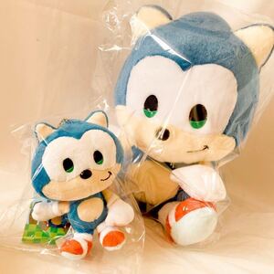 SONIC&FRIENDS ソニック＆フレンズ マスコット ぬいぐるみ　ソニック・ザ・ヘッジホッグ　Sonic the Headgehog　日本限定　マスコット