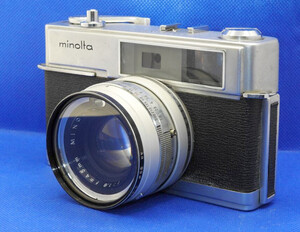 【ジャンク品】MINOLTA HI-MATIC 7 ROKKOR-PF f=45mm 1:1.8