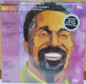 ☆LP John Lewis & Members Of The Stuttgart Symphony Orchestra / European Windows カナダ盤 QJ-25431 ☆