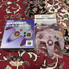 NINTENDO 64 ニンテンドー コントローラ ブロス 未使用品 グレー