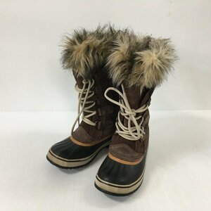 TEI 【中古品】 SOREL NL1540-256 JOAN OF ARCTIC ブラウン サイズ24 〈167-240112-YO-8-TEI〉