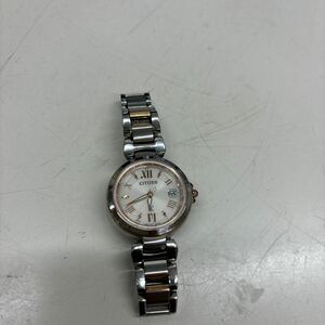 B4491【動作品】CITIZEN シチズン　ソーラー　レディース時計　H240-T019081