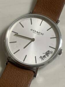 COACHコーチ 本物 未使用品 フィルム付 メンズ腕時計 稼働品