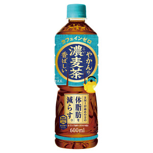 やかんの濃麦茶 from 爽健美茶 600ml PET 24本 ペットボトル カフェインゼロ 安心のメーカー直送 安い