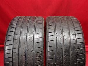 タイヤ4本 《 ミシュラン 》 パイロット スポーツ4S [ 285/25R22 95Y ]9.5分山★ アウディRS6 アストンマーティンV12 n22