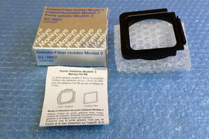 ZZ5064# 動作確認済み MAMIYA RB67 RZ67 Gelatine Filter-Halter model 2 Folien Filterhalter NEU