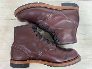 ★04/16製造年★使用少ない美品★REDWING レッドウィング ベックマン9011★US7D(25.0〜25.5) BECKMAN ブラックチェリー ブーツ 9411