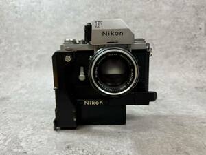 Nikon F TN シルバー + F-36 モータードライブ レンズnikkor-s auto 1:1.4 f=5.8cm nippon kogaku 