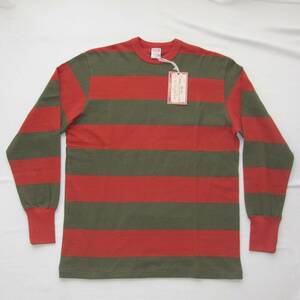 ☆新品 フリーホイーラーズ ボーダー Tシャツ (42) “HORIZONTAL STRIPED”/ FREEWHEELERS