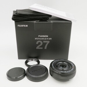 1円〜 FUJIFILM 富士フイルム FUJINON SUPER EBC XF 27mm 1:2.8 R WR レンズ 箱付 動作未確認 y236-3365591【Y商品】