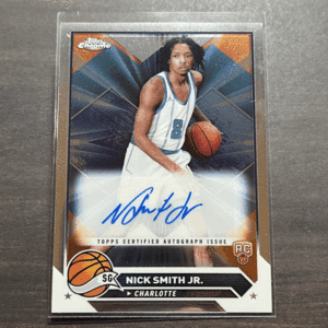 Nick Smith Jr. RC Auto 2023-24 Topps Chrome Basketball NBA Autograph 直筆サイン