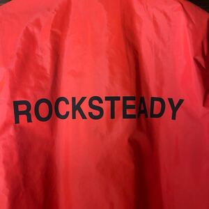 【美品】A.P.C. ROCKSTEADY アーペーセー コーチジャケット ラバー 朱色 赤 2