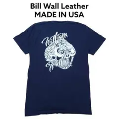 USA製　ビルウォールレザー　マスタースカル　ビックプリントTシャツ　BWL