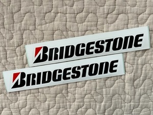 当時物★BRIDGESTONE/ブリヂストン ステッカー 2枚セット レトロ ビンテージ