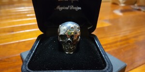 NUMBER (N)INE × MAGICAL DESIGN　SKULL RING　スカルリング　ナンバーナイン　マジカルデザイン　