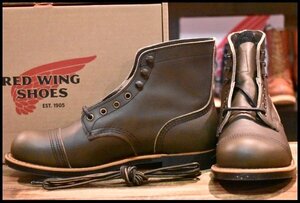 【8D 箱付 未使用 24年】レッドウィング 8078 アイアンレンジャー グリーン アルパイン ポーテージ キャップトゥ ブーツ redwing HOPESMORE