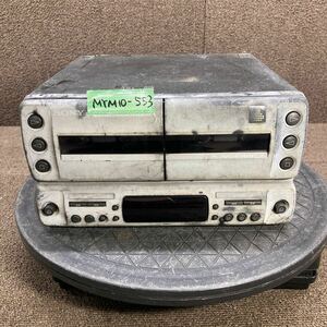 MYM10-553 激安 カセットデッキ SONY STEREO CASSETTE DECK TC-J900 通電未確認 中古現状品 ※3回再出品で処分