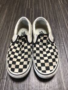 VANS バンズ 721454S SLIP ON スリッポン 24cm US5 レディーススニーカー