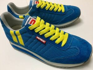 新品 限定 PATRICK MARATHON パトリック マラソン ブルー size 36 日本製 正規品