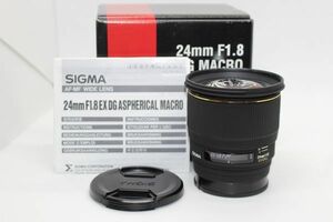 シグマ SIGMA 24ｍｍ F1.8 EX DG SONY/MINOLTA ソニー/ミノルタ Aマウント用 単焦点■Z3157