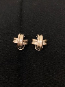 【中古】Tiffany&Co. ティファニー イヤリング シグネチャー シルバー 925 本体のみ【8620】