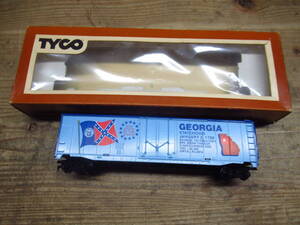 TYCO 外国車輛 STATE OF THE UNION-COMMEMORATIVE BOX CAR 363E 管理6Z0826C25