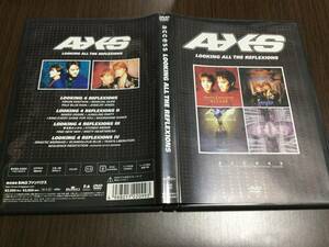 ◆動作OK セル版◆access LOOKING ALL THE REFLEXIONS DVD 国内正規品 セル版 ビデオクリップ AXS 浅倉大介 貴水博之 即決