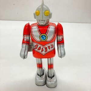 F032-K32-5436 帰ってきたウルトラマン ブリキ 玩具 フィギュア 昭和レトロ あんそにい社 日本製 ゼンマイ式 全長約23cm