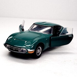 ドア開閉 1/43 トミカ トヨタ 2000GT Toyota 昭和の名車 クラシックカー 旧車 高級車 ビンテージカー レトロ レッド トミー 1円〜 020301