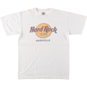 古着 90年代 ハードロックカフェ HARD ROCK CAFE NASHVILLE アドバタイジングTシャツ レディースL ヴィンテージ /eaa441192 【SS2409_30%】