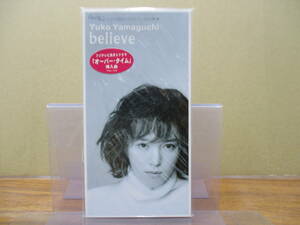 S-3147【8cm シングルCD】未開封 / 山口由子 Yuko Yamaguchi believe 「Over Time オーバー・タイム」/ Sunday Morning Lovers / I Believe