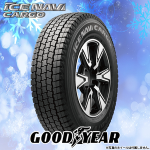 155/80R14 88/86N スタッドレスタイヤ GOODYEAR グッドイヤー アイスナビ カーゴ ICE NAVI CARGO 24年製 正規品 4本送料税込 \36,800より1