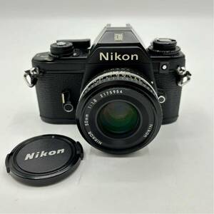 Nikon ニコン EM 一眼レフカメラ フィルムカメラ ボディ レンズ NIKKOR 50mm 1:1.8 ヴィンテージ アンティーク