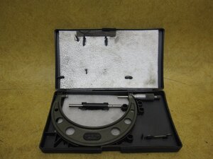 *送料無料 Mitutoyo ミツトヨ 標準 外側 マイクロメータ OM-150 125mm-150mm 0.01mm 測定 計測測量 計測 103-142 マイクロメーター ③