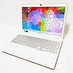 【美品】希少VAIO✨新品SSD512G・メモリ8Gで爆速✨設定済ノートパソコン