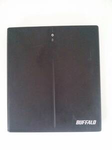 【TN-590】ジャンク品/BUFFALO/ポータブルDVDドライブ DVSM-P58U2/B/USB2.0用外付け/外付CD/DVDプレーヤー/ブラック 【HK】