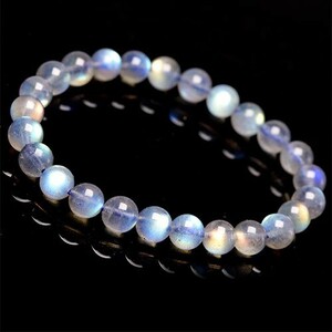 〔K1277〕約6mm ラブラドライト Labradorite ブレスレット【ランダム発送】