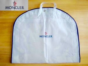 MONCLER モンクレール 非売品 洋服カバー 白 ロゴ入 ガーメントケース カバー 保存袋 ロングコート ケース 衣類カバー 新品 ユニセックス