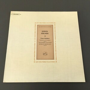 [p36]/ 仏盤 LP /『Edwin Fischer / Schubert Op.15 Op.94 / エトヴィン フィッシャー / シューベルト さすらい人幻想曲 楽興の時』