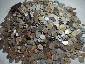 古銭 約16.9kg まとめ 外国 日本 アジア ヨーロッパ ほか コイン 通貨 硬貨 アンティーク 大量