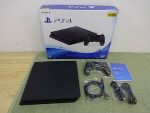 073-G93) 中古品 SONY PS4 プレイステーション4 CUH-2100A 500GB ジェットブラック 動作OK ②