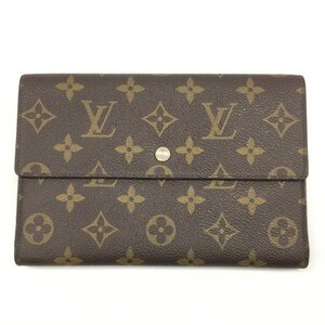 Louis Vuitton　ルイヴィトン　長財布　モノグラム　ポシェット　パスポール　M60135　【CLBA2048】