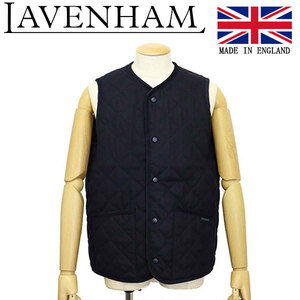 LAVENHAM (ラベンハム) LV6043 WOOL THORNHAM MENS ウール ソーンハム メンズ キルティングベスト G71 DARKNAVY イギリス製 LH013 L